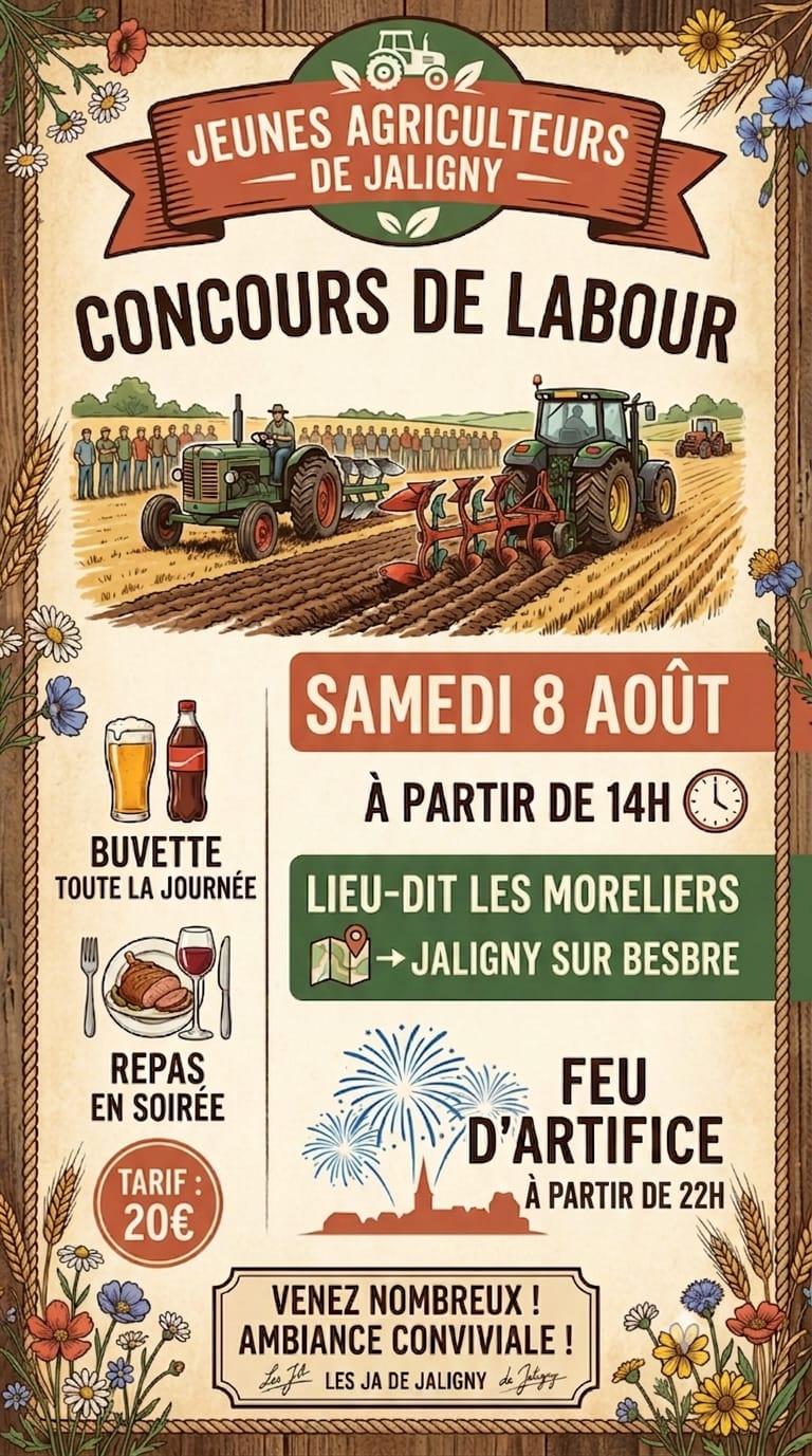 Affiche concours labour