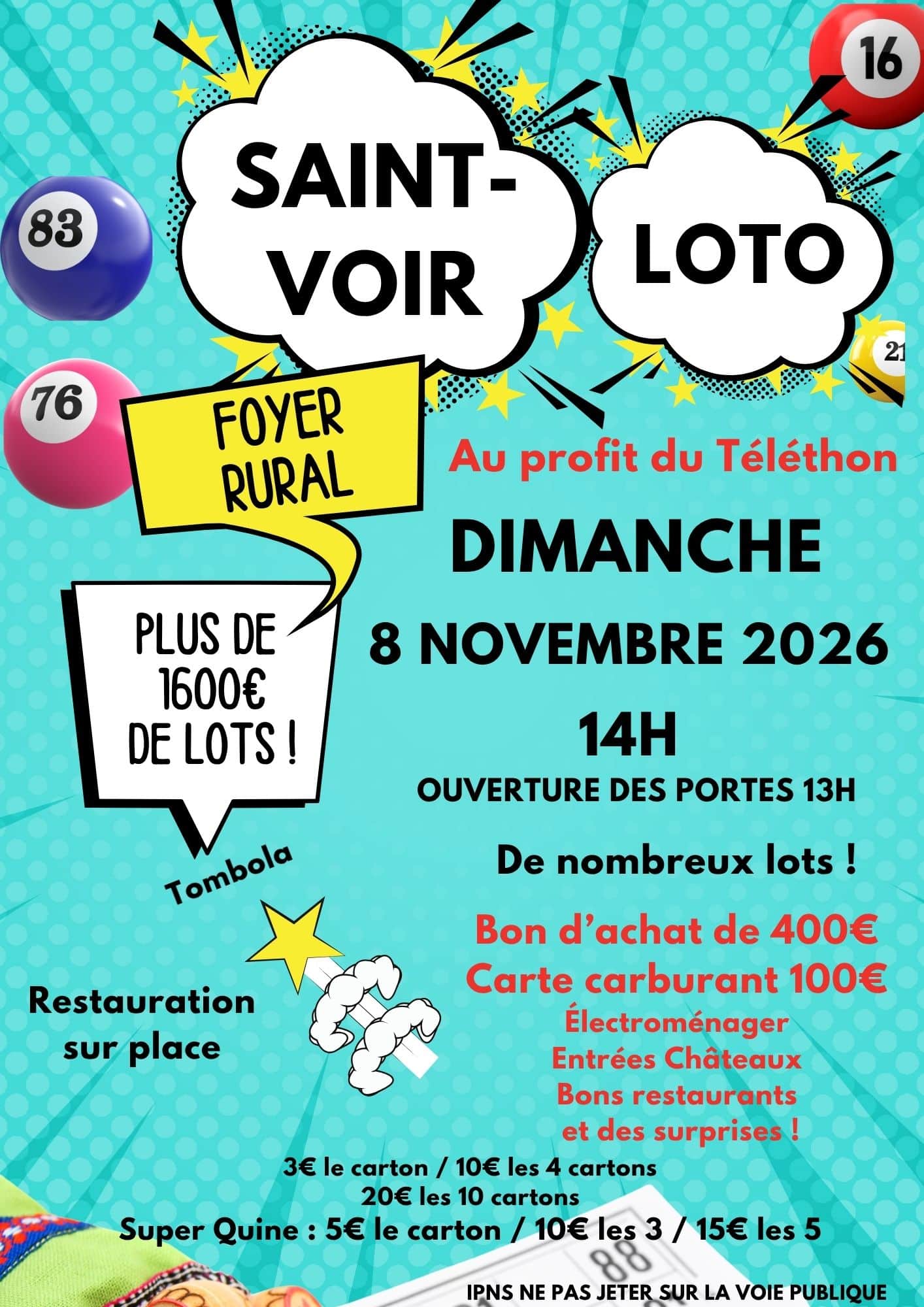 téléthon St Voir
